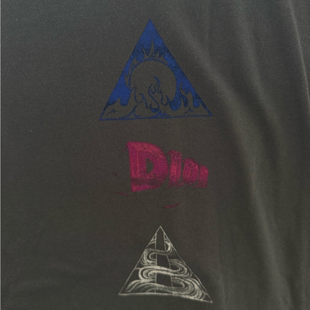 MEN'S DIOR TSHIRT LOGO CD MONOGRAM AIR ASTERO - Picture 10 of 10
